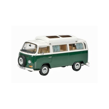 Miniature VW T2a Camper vert/crème