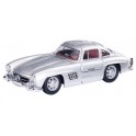 Miniature Mercedes 300 SL "Gullwing" Gris métallisé 1955