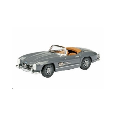 Miniature Mercedes 300SL Roadster grise