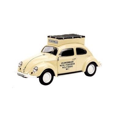 Miniature Volkswagen Coccinelle Ambulance toit surélevé