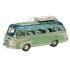 Miniature Setra S6 Bus vert/gris