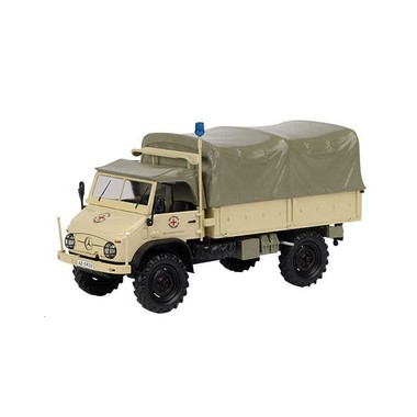 Miniature Mercedes Unimog 404S Croix Rouge Allemande