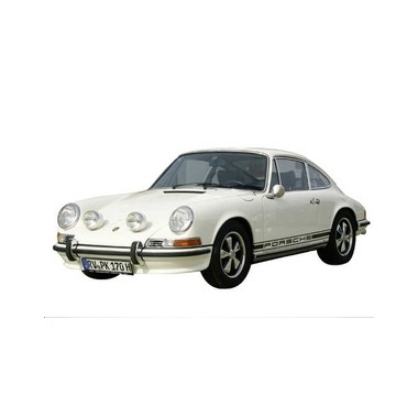Miniature Porsche 911 S Blanche