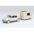 Miniature Volkswagen Coccinelle avec caravane Eriba