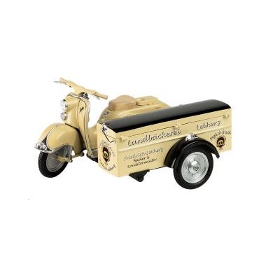 Miniature Zundapp Bella avec Side-Car "Baeckerei" Miniature Zundapp Bella avec Side-Car "Baeckerei"