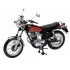 Miniature Yamaha SR 500 noire/rouge 1978