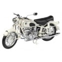 Miniature BMW R69S 1960 blanche