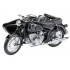 Miniature BMW R69S avec Side-Car