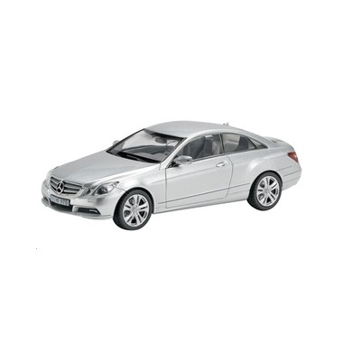 Miniature Mercedes Classe E coupé gris métallisé
