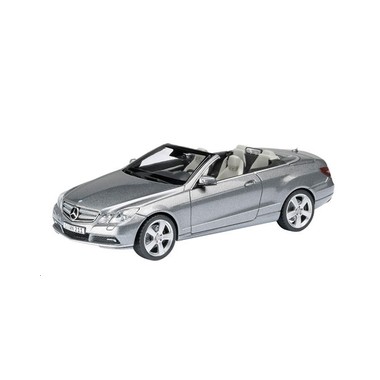 Miniature Mercedes Classe E cabriolet gris métallisé