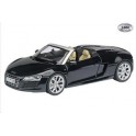 Miniature Audi R8 Spyder noir fantome