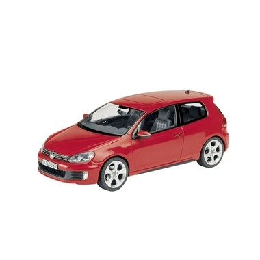 Miniature Volkswagen Golf GTD serie VI 3 portes rouge