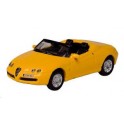 Miniature Alfa Romeo Spider Jaune