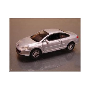 Miniature Peugeot 407 Coupé Gris métallisé Miniature Peugeot 407 Coupé Gris métallisé