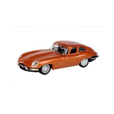 Miniature Jaguar Type E marron cuivré Miniature Jaguar Type E marron cuivré