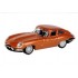 Miniature Jaguar Type E marron cuivré