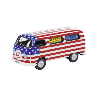 Miniature Volkswagen T2 Stars and Stripes