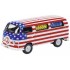 Miniature Volkswagen T2 Stars and Stripes