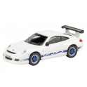 Miniature Porsche 911 GT3 RS blanche