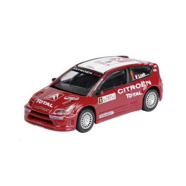 Miniature Citroen C4 WRC Loeb 1 2007 Miniature Citroen C4 WRC Loeb 1 2007