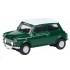 Miniature Austin Mini Vert / Blanc