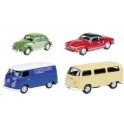 Miniature Volkswagen, Coffret cadeau 4 voitures