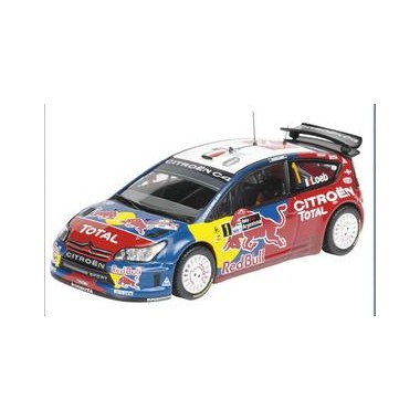 Miniature Citroen C4 WRC Loeb 1 Red Bull Argentine 2008