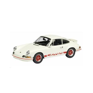 Miniature Porsche 911 Carrera RSR blanche