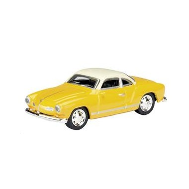 Miniature Volkswagen Karmann Ghia jaune