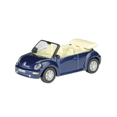 Miniature Volkswagen Beetle cabriolet bleue Miniature Volkswagen Beetle cabriolet bleue