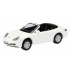 Miniature Porsche 911 cabriolet blanche