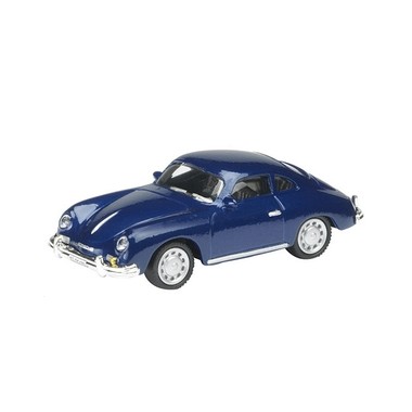 Miniature Porsche 356A bleu nuit