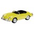 Miniature Porsche 356A Speedster jaune