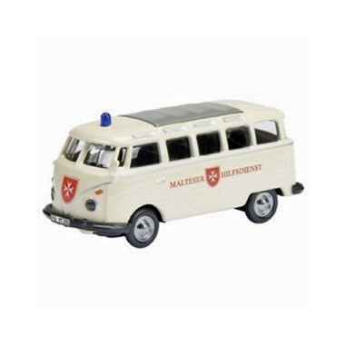 Miniature Volkswagen T1 Samba "Malteser"