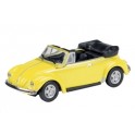 Miniature Volkswagen Coccinelle cabriolet jaune