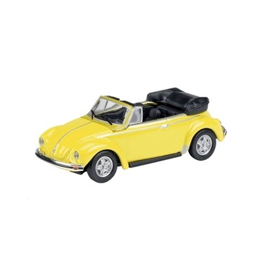 Miniature Volkswagen Coccinelle cabriolet jaune