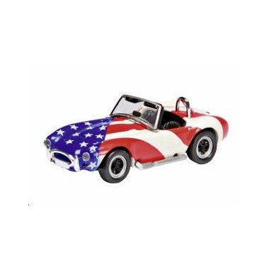 Miniature Shelby AC Cobra Stars and Stripes