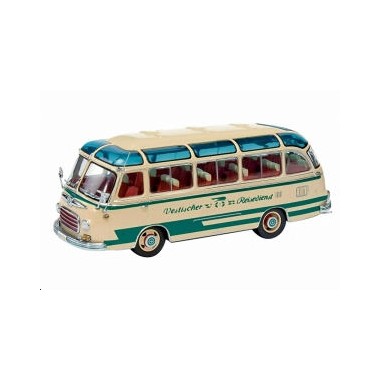 Miniature Setra S6 bus voyage