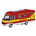 Miniature Hymermobil B.Ki Sl Feuerwehr