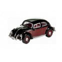 Miniature Volkswagen Coccinelle noir/rouge