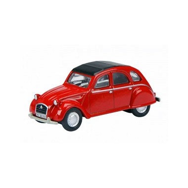 Miniature Citroen 2 CV rouge