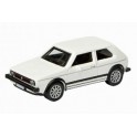 Miniature VW Golf I GTI  blanche
