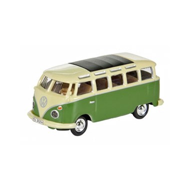 Miniature Volkswagen T1 Samba Beige-Vert