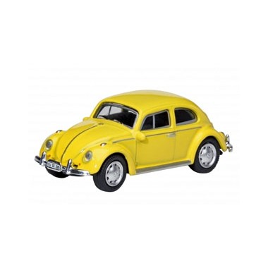 Miniature VW Coccinelle Jaune 