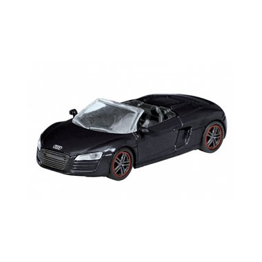 Miniature Audi R8 Spyder Noire 