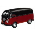 Miniature Volkswagen T1 Camionnette Rouge/Noir