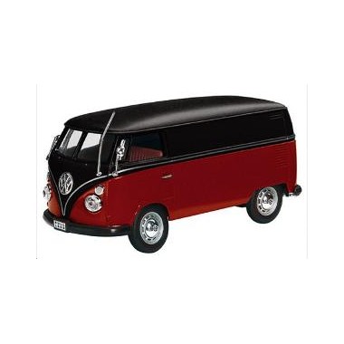 Miniature Volkswagen T1 Camionnette Rouge/Noir Miniature Volkswagen T1 Camionnette Rouge/Noir