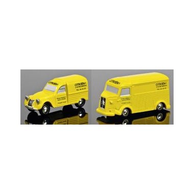 Miniature Citroen Service - Coffret cadeau 2 voitures Miniature Citroen Service - Coffret cadeau 2 voitures