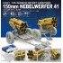 Maquette Lance-roquettes allemand 150mm Nebelwerfer 1941