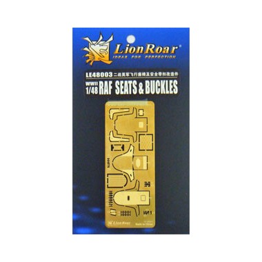 Photodécoupe Sièges et boucles RAF, 2ème GM